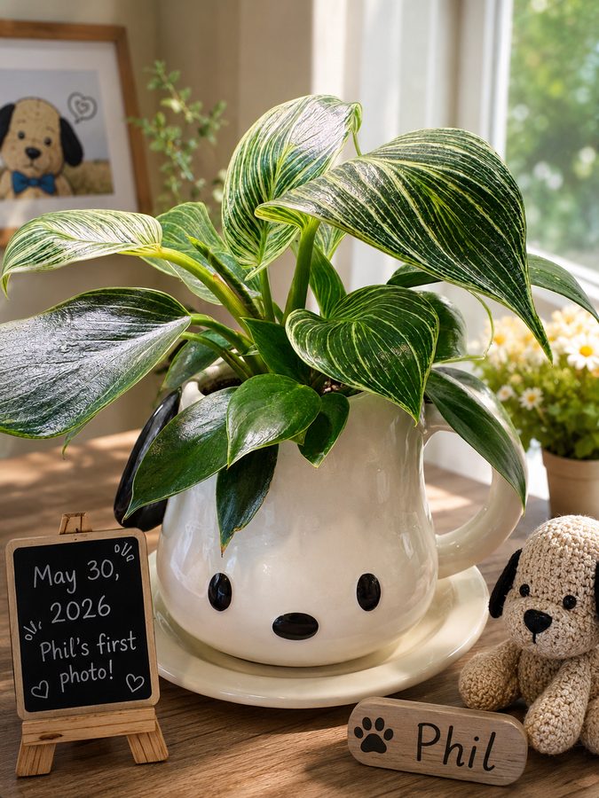 Phil the Philodendron Birkin
